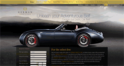 Desktop Screenshot of germanrac.com
